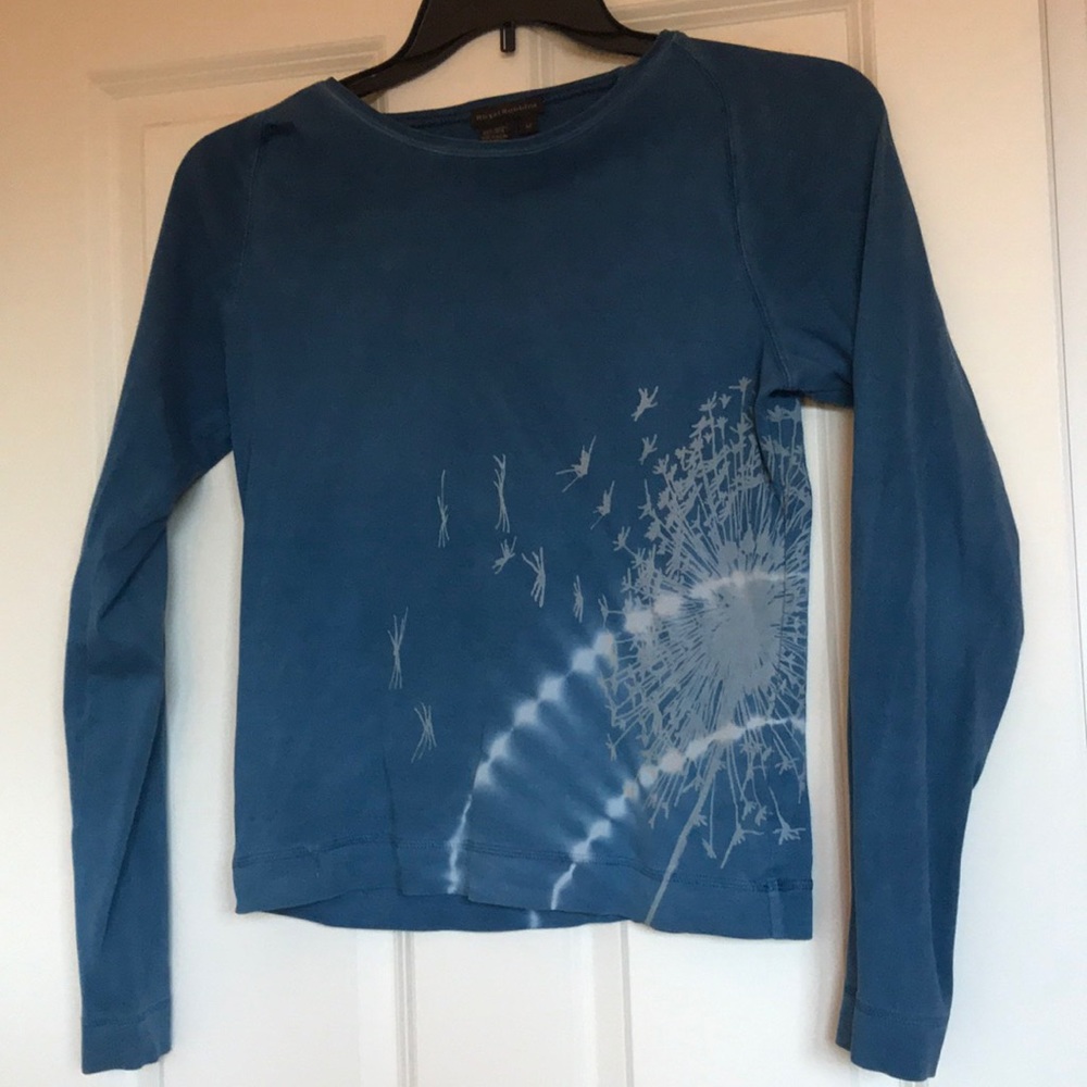 Royal Robbins blue long sleeve tee